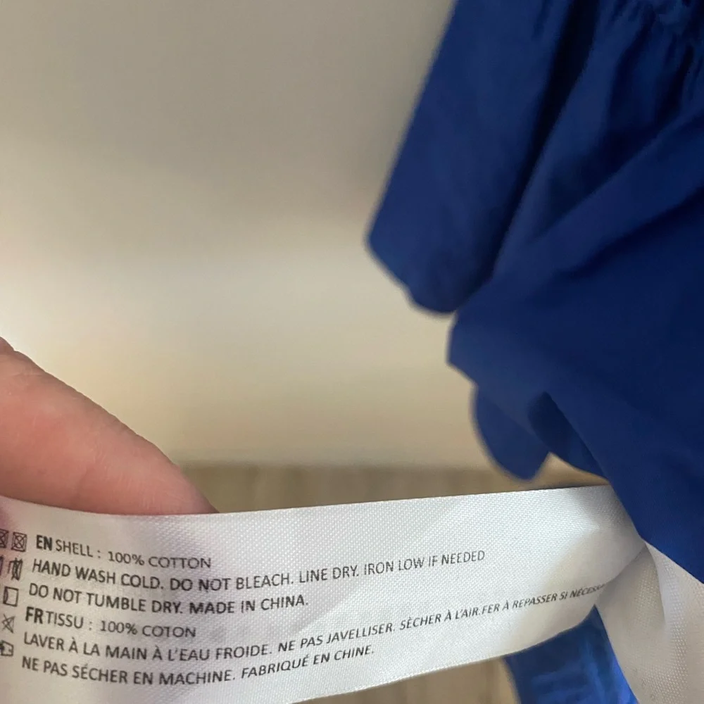 En Saison Blue Ruffled Tiered Sundress - Picture 5 of 5